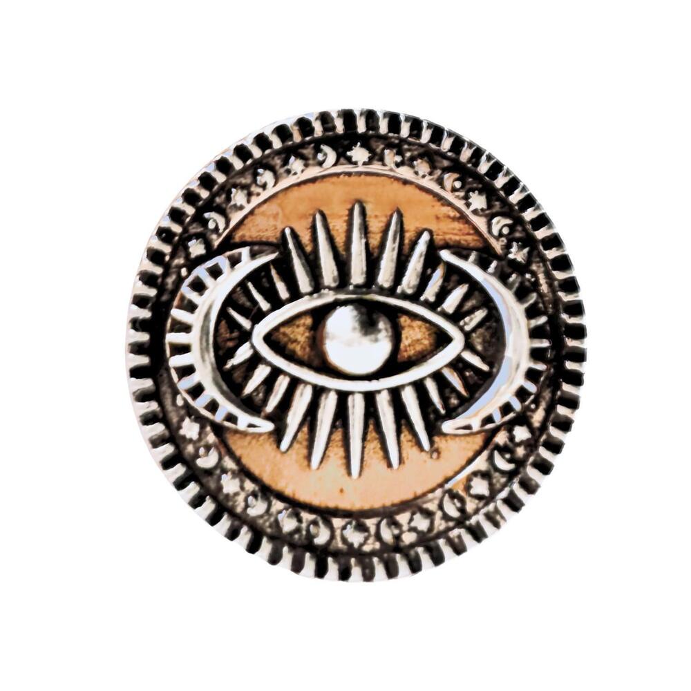 NEW KATIA DESIGNS women's you do you 3rd eye ring in gold